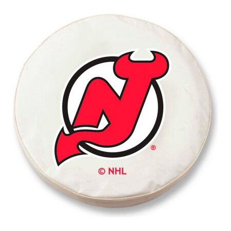 Holland Bar Stool Co New Jersey Devils White Tire Cover-TCLGNJDEVLWT TCLGNJDevlWT